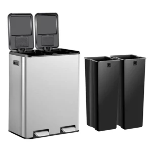 16 Gallon Dual Trash Can