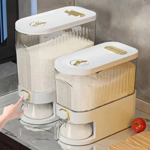 Rice Dispenser – Airtight Storage Container