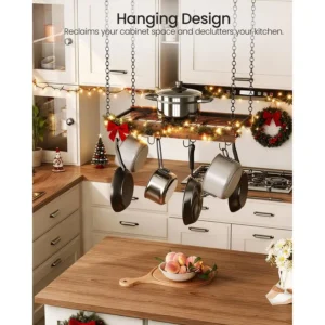 Ceiling Hanging Pot Rack